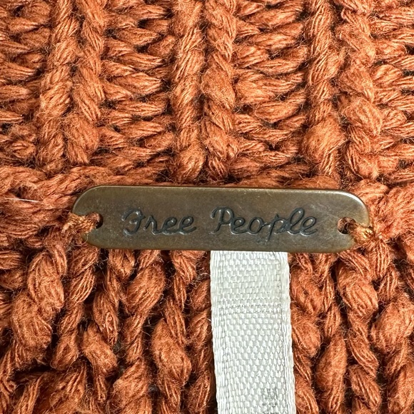 Free People Women’s Parfait Pullover Dolman Sleeve Diamond Kinit Sweater Size XS - Picture 5 of 12